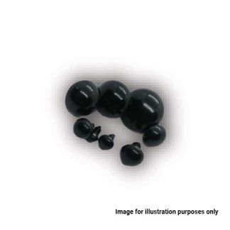 Safety Eyes - 35mm - Black (1 pair per pack)