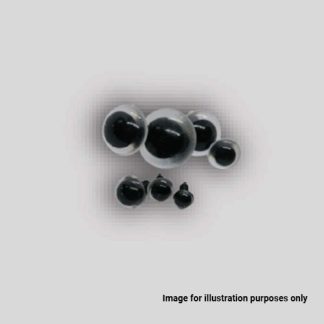 Safety Eyes – 20mm – Clear (10 pairs per pack)