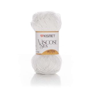 Kismet Yarns Viscose Silk - Colour 02 - White