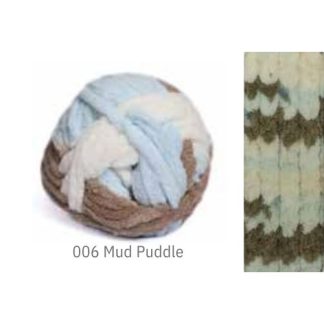 Elle Velour Print - Mud Puddle