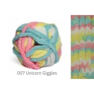 Elle Velour Print - Unicorn Giggles