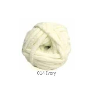 Elle Velour Solid - Ivory