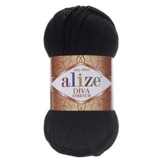 Alize Diva Stretch - Black