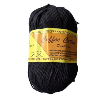 Coffee Cotton - Colour 04 - Black