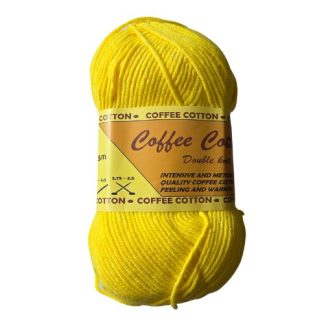 Coffee Cotton - Colour 07 - Bright Yellow