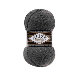 Alize Superlana Klasik - Colour 182 - Dark Grey