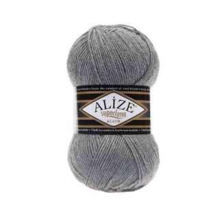 Alize Superlana Klasik - Colour 21 - Grey