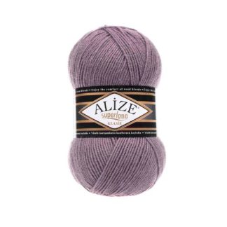 Alize Superlana Klasik - Colour 312 - Mauve