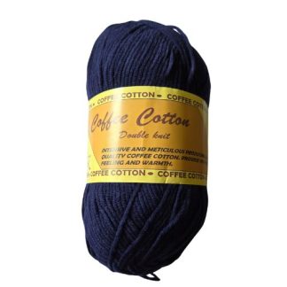 Coffee Cotton - Colour 46 - Navy Blue
