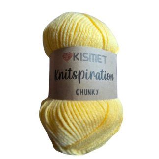 Kismet Knitspiration Chunky - Colour K42 - Lemon Yellow