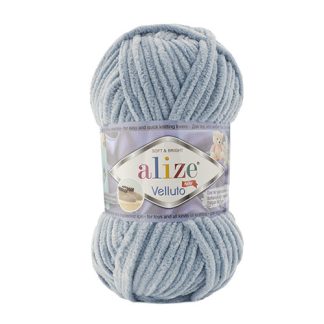 Alize Velluto - Medium Grey