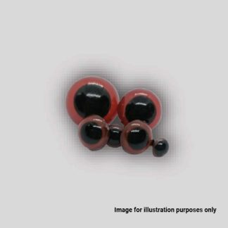 Safety Eyes – 20mm – Brown (10 pairs per pack)