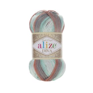 Alize Diva Batik Colour - 5550