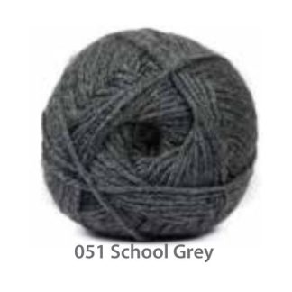 Charity 4Ply - School Grey
