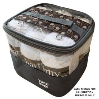 ToGo Yarn Bag - 6 Hole - Charcoal