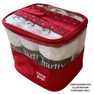 ToGo Yarn Bag - 6 Hole - Red