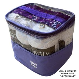 ToGo Yarn Bag - 6 Hole - Violet