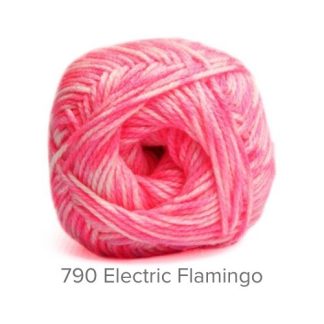 Charity Double Knit - Electric Flamingo